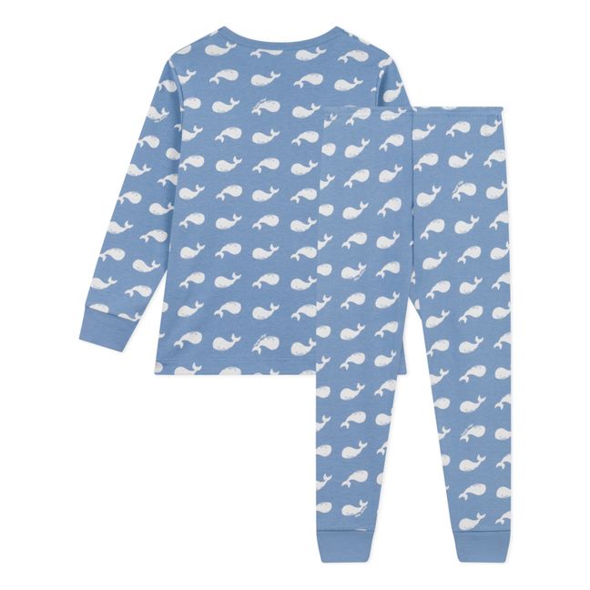 Pyjama-Set Maeline Wale | Blau