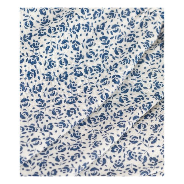 Mirabeau Cotton Gauze Saroual | Blue