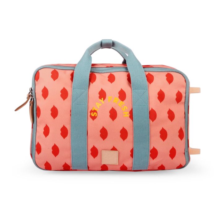 JOJO FACTORY Valise Jojo Factory X Piupiuchick Rouge Smallable