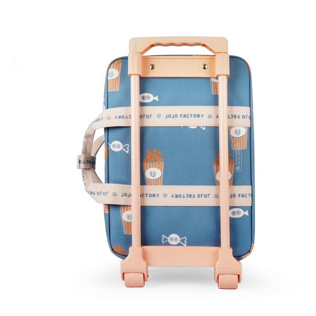 Popcorn suitcase | Blue