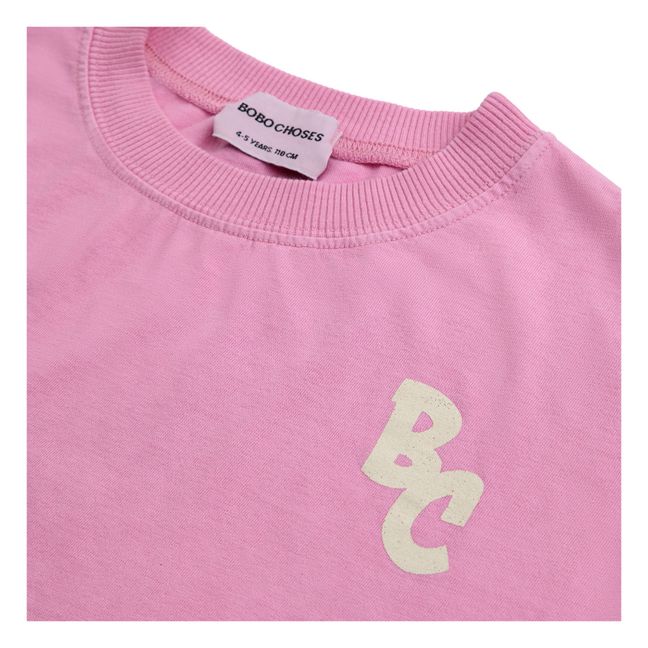 Maglietta BC in cotone organico | Rosa