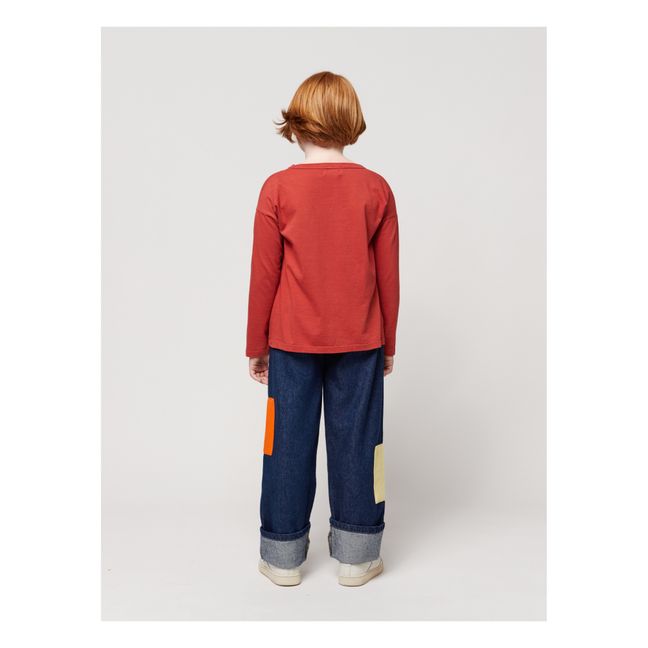 Camiseta Shadow de algodón ecológico | Rojo