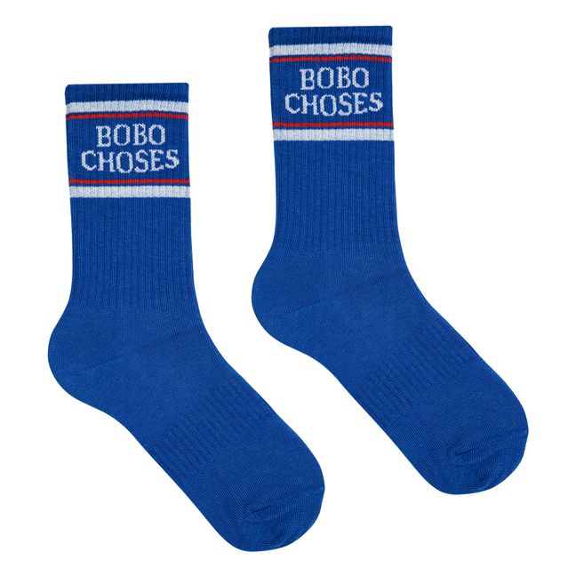 Logo Socken | Blau