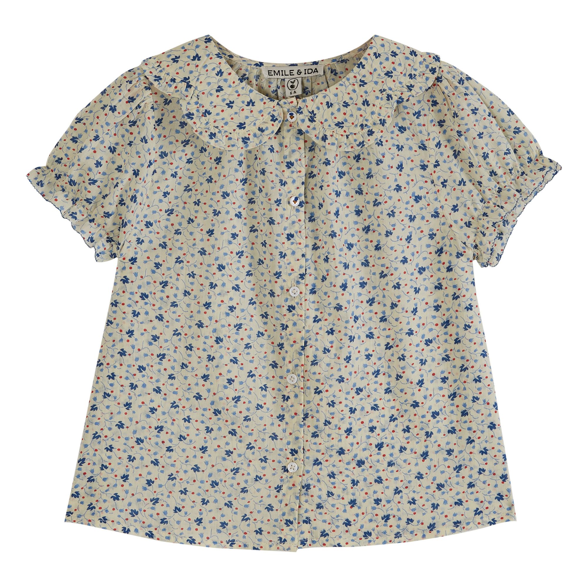 Wavlynn Linen Blouse With Pockets And Claudine Collar For Women In White Autumn Comfort main image 0