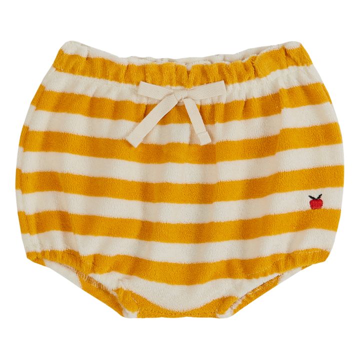 Emile et Ida - Terry Stripe Bloomer - Yellow | Smallable