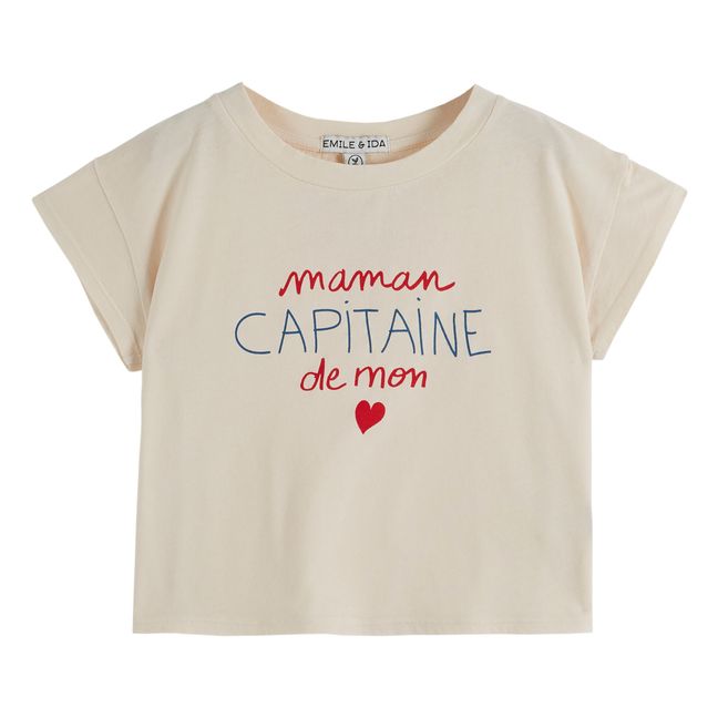 Mummy Captain T-shirt | Ecru