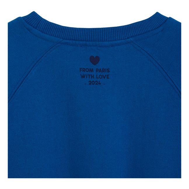 Sweatshirt Amour | Blau