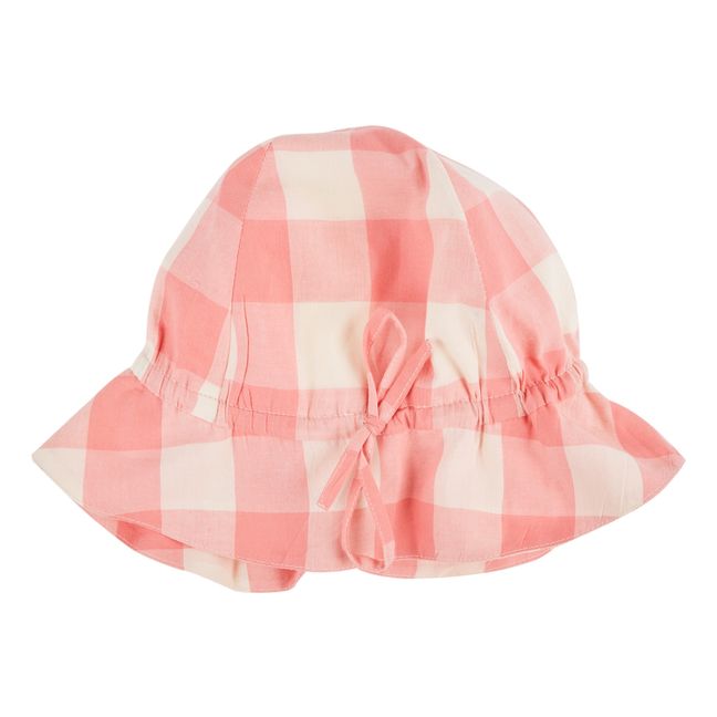 Carreaux hat | Pink