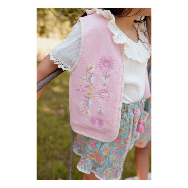 2 Gilets Sans Manches Bébé Réversibles Coton - Tailles 0 à 4 Ans, Motifs Carton - Pour Printemps/automne, Fin Et Confortable