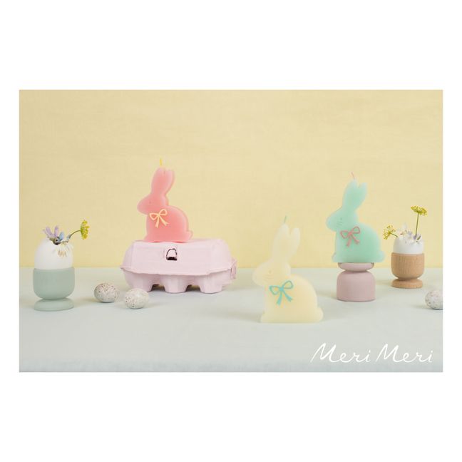 Rabbit candles - Set of 3 | Pastel