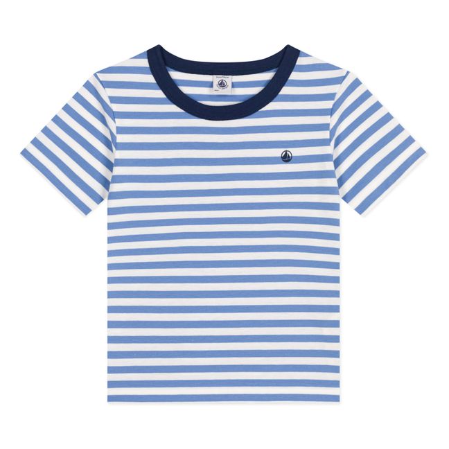 T-shirt Matiko Rayé | Bleu