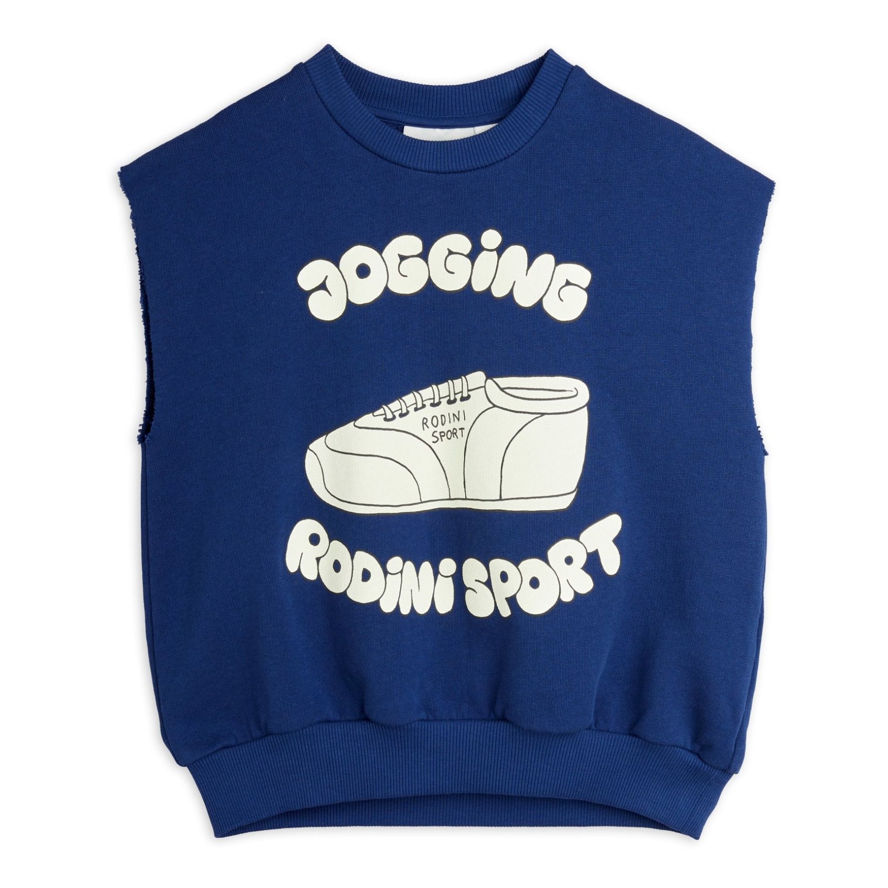 Sweat Sans Manches Jogging Coton Bio Navy blue