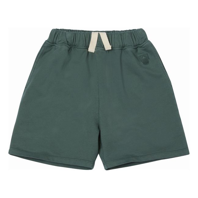 Pantalones cortos holgados | Azul verde