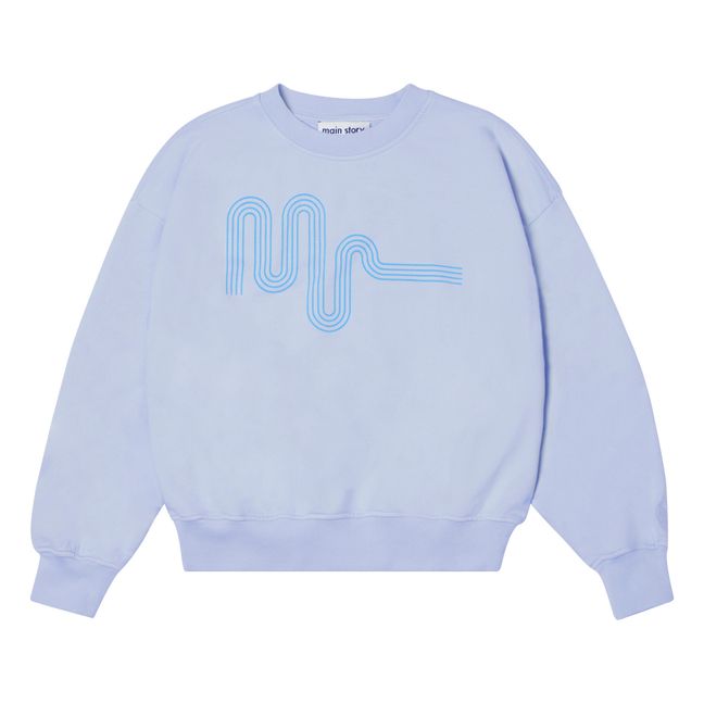 Bubble Logo sweatshirt | Lavender
