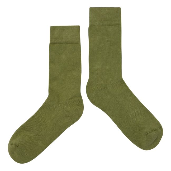 Calcetines con logotipo | Verde Kaki