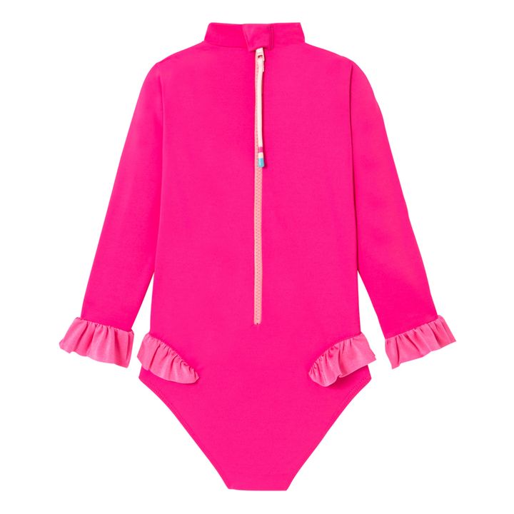 Lison Paris - Bora Bora Surfer 1-Piece Anti-UV Swimsuit - Candy pink ...