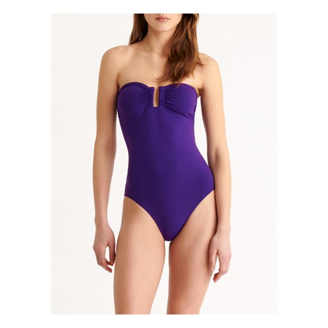Cassiopee 1-Piece Swimsuit | Purple