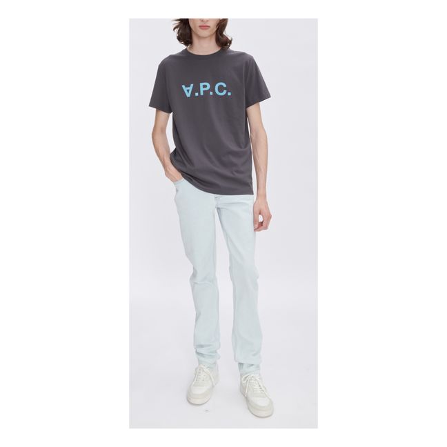 Camiseta de algodón ecológico VPC | Gris Antracita