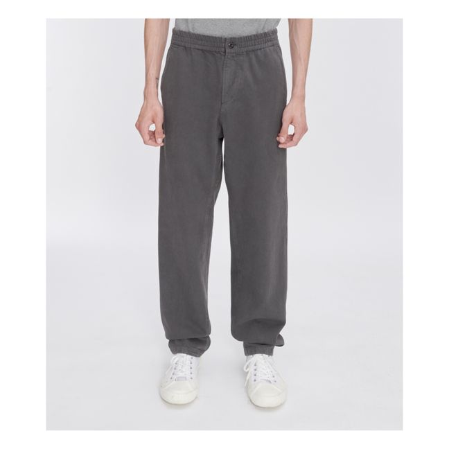 Organic Cotton Chuck Pants | Charcoal grey