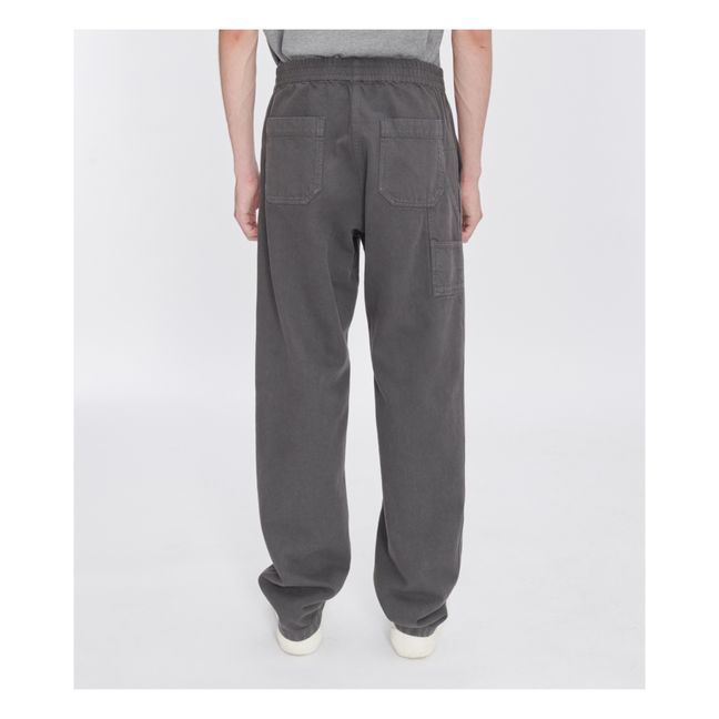 Organic Cotton Chuck Pants | Charcoal grey