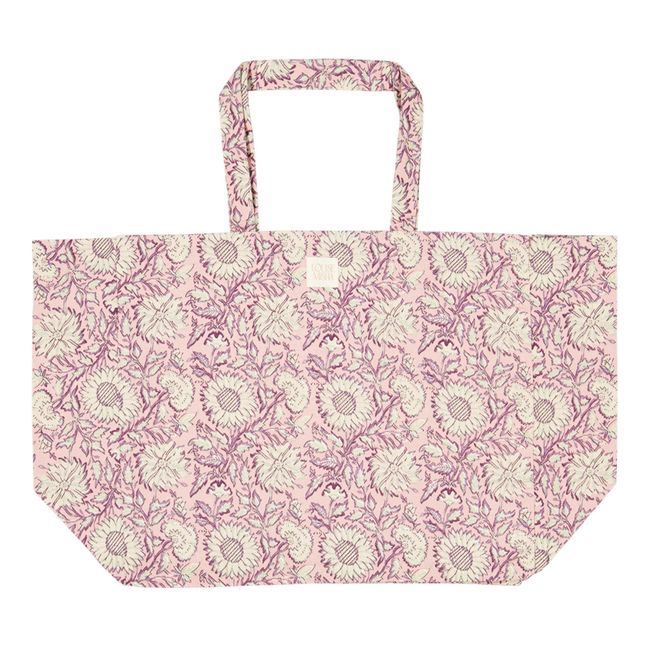 Tote Bag Beverly Coton Bio - Collection Femme | Rose