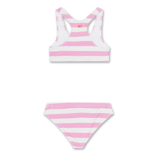 Dara 2-Piece Striped Jersey | Pink