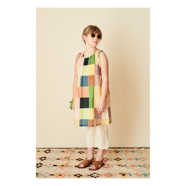 Abito patchwork Cicely | Verde