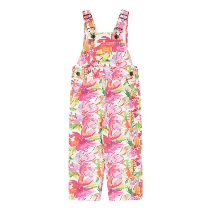 Favorite People - Botanical Garden dungarees - Pink | Smallable