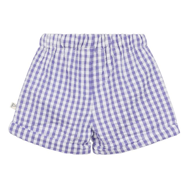 Finau Organic Cotton Shorts | Purple