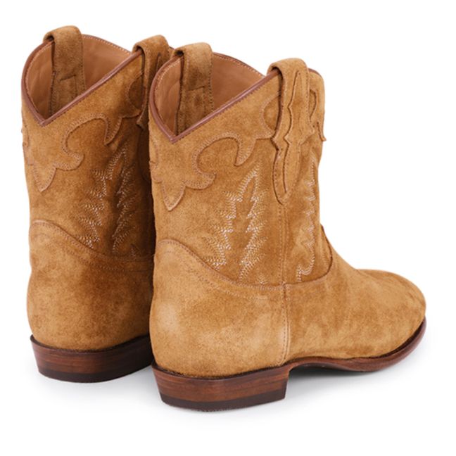 Boots Early Midnight Daim | Ambre