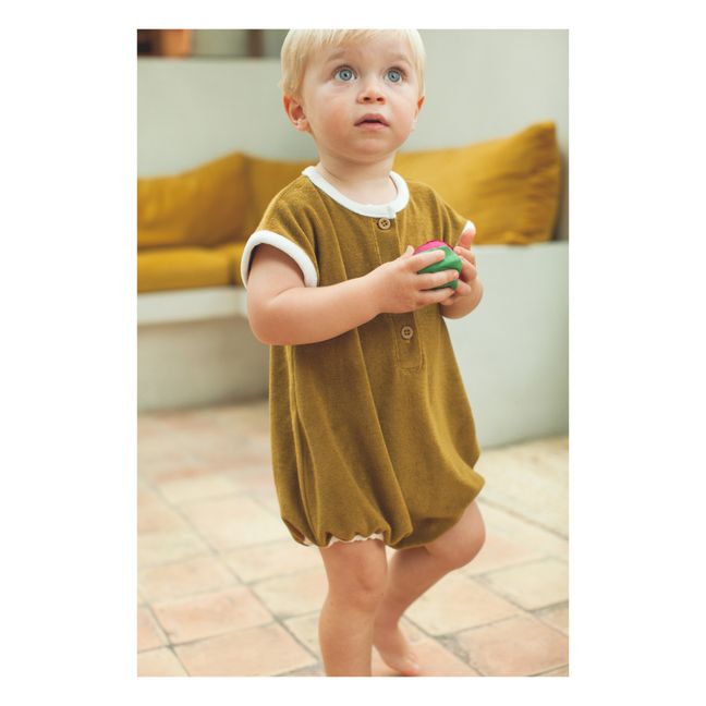 Barboteuse Orso Eponge  | Ocre
