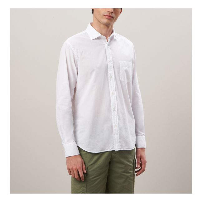 Paul Pat Cotton shirt | White