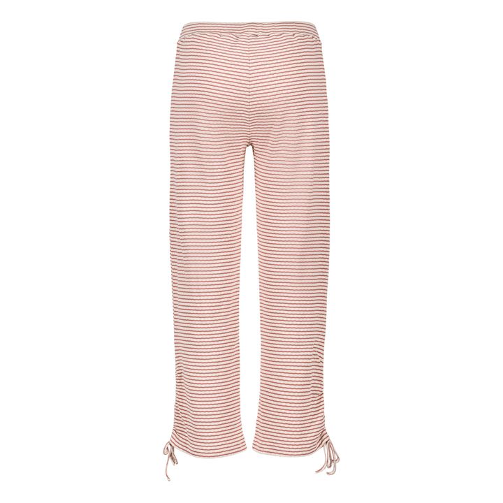 Pyjamahose Zaniah Streifen Bio-Baumwolle | Rosa- Produktbild Nr. 6