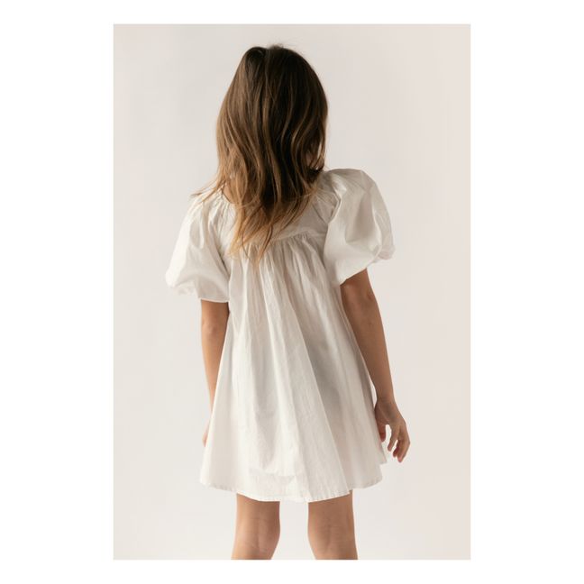 Kleid Gula Popeline | Weiß