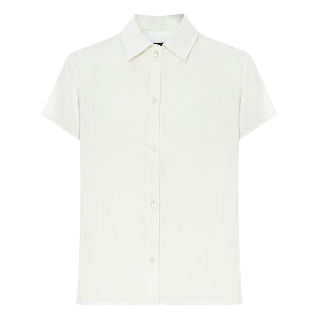 Camicia in lino Marina | Bianco