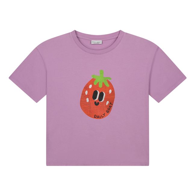 T-Shirt Erdbeere | Lavendel
