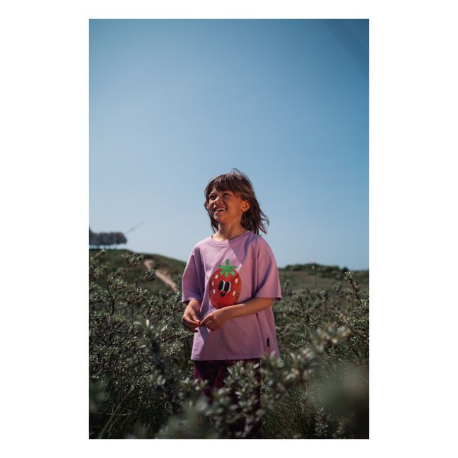 T-Shirt Erdbeere | Lavendel