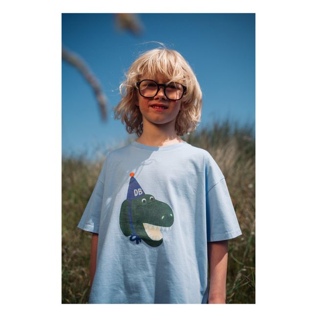 T-Shirt Daffy Dino | Hellblau