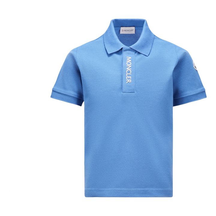 Blue sale moncler polo