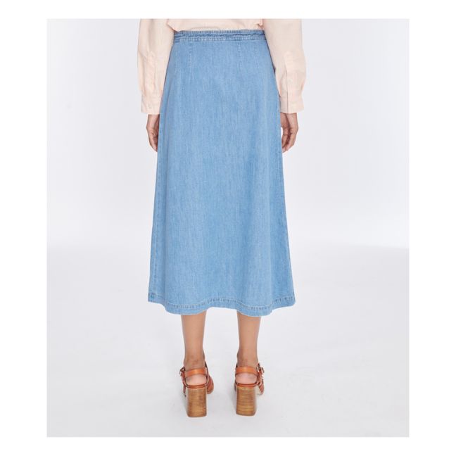 Deauville skirt Organic cotton | Light Blue