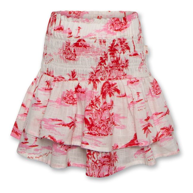Delphine Hawaii skirt | Red