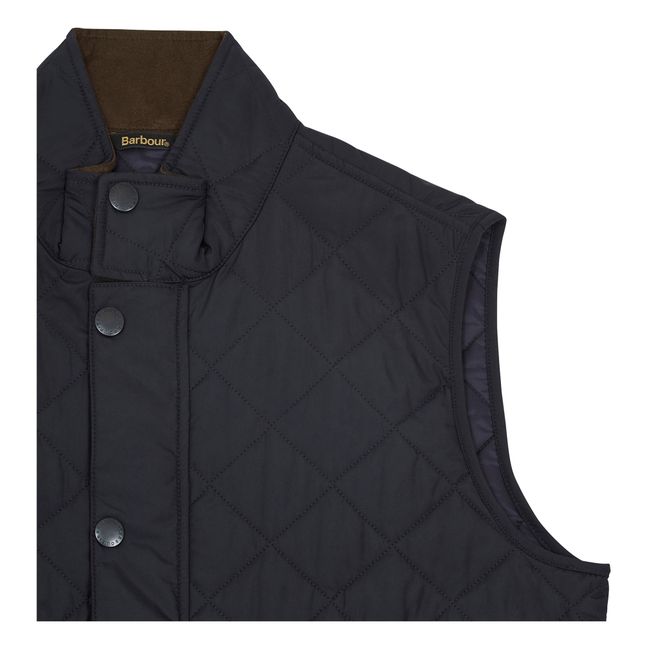 New Lowerdale Quilted Sleeveless Jacket | Navy blue