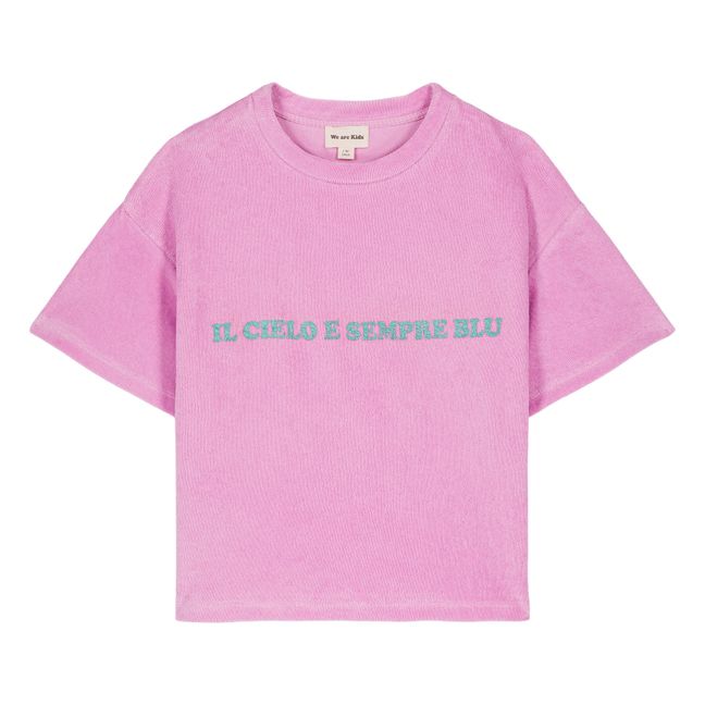 T-Shirt Jordan Il Cielo Schwamm Bio | Rosa