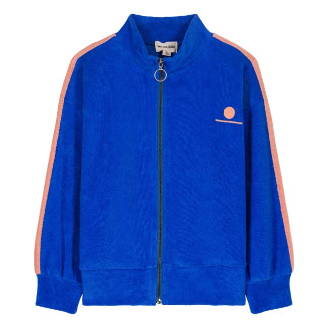 Benjamin Organic terry jacket | Blue