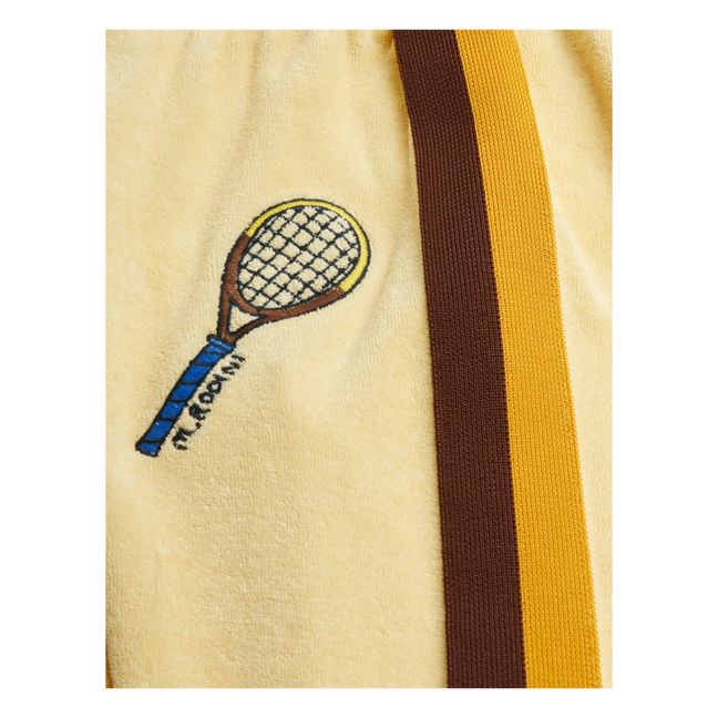 Pantalon Tennis Eponge Bio | Jaune pâle