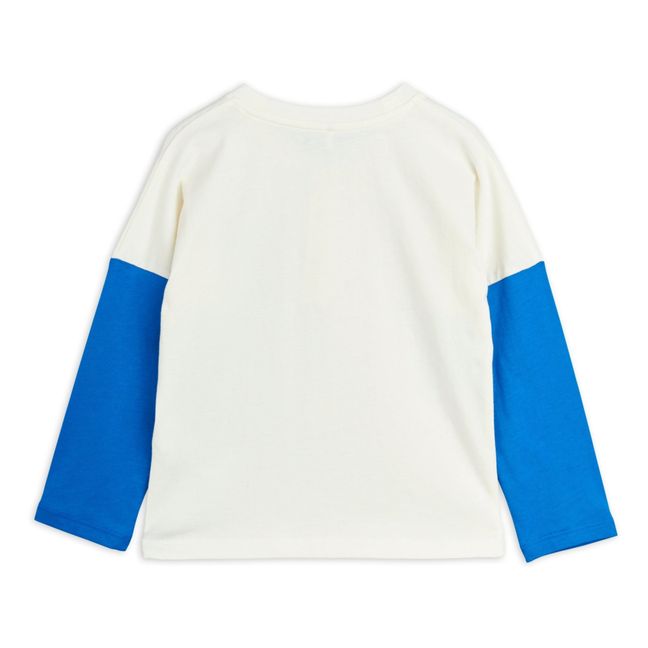 Camiseta de tenis de algodón ecológico | Azul