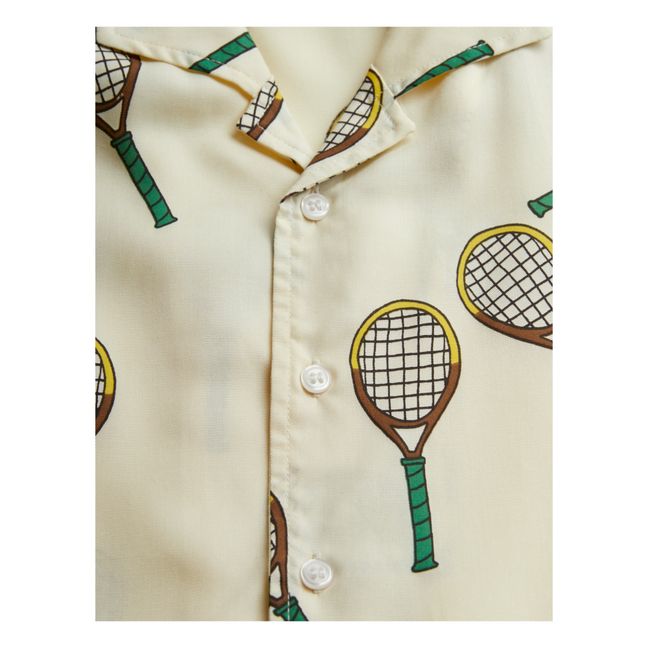 Tennishemd Lyocell | Seidenfarben