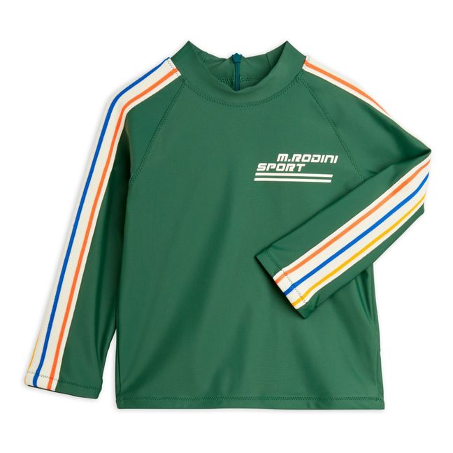 Camiseta M.Rodini Sport Anti-UV Material reciclado | Verde Abeto