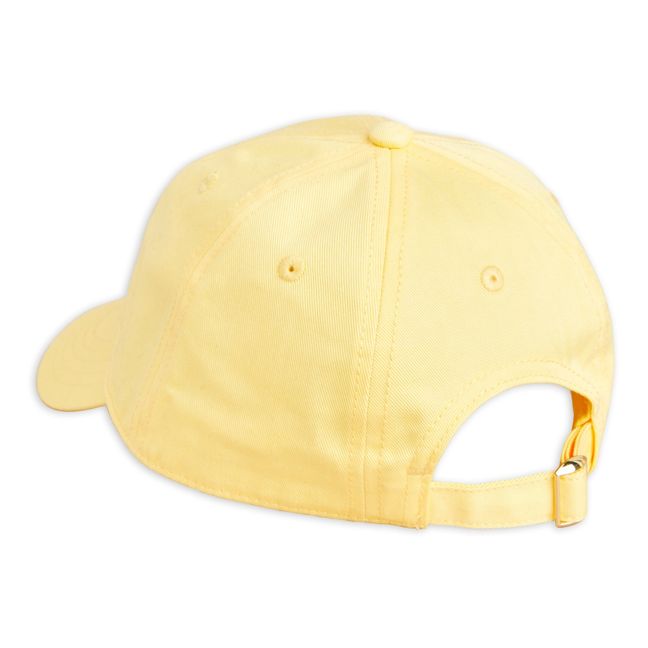 Gorra de algodón orgánico Bodybuilder | Amarillo