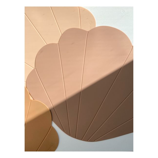 Set de table Clam en silicone | Terracotta